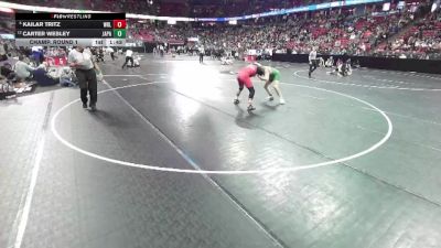 D1-190 lbs Champ. Round 1 - Kailar Tritz, Wisconsin Rapids Lincoln vs Carter Wesley, Janesville Parker