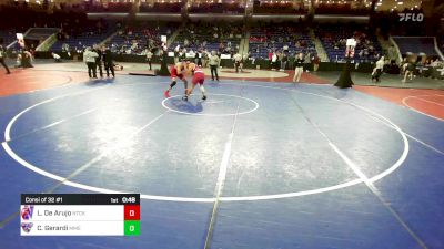 165 lbs Consi Of 32 #1 - Leo De Arujo, Natick vs Cameron Gerardi, Manchester Memorial