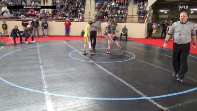 95_B lbs Consi Of 16 #1 - Jake Evans, Lackawanna Trail vs Carter Datz, Southmoreland