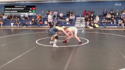 143-148 lbs Cons. Round 1 - Maxx Danker, RWC vs Jordan Bogdanovich, Gross Catholic