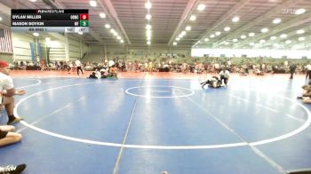 160 lbs Rr Rnd 1 - Dylan Miller, OBWC Red vs Mason Boykin, MF Young Bucks