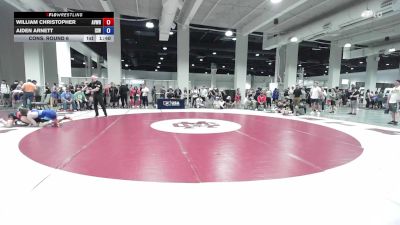 U17 GR - 65 lbs Cons. Round 6 - William Christopher, Aviators Wrestling vs Aiden Arnett, Izzy Style Wrestling
