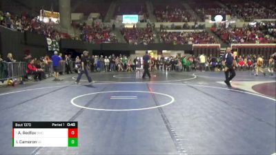 61 lbs Cons. Round 3 - Andreya Redfox, Billings Wrestling Club vs Isabelle Cameron, Stillwater Gladiators