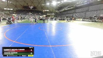 3A 113 lbs Cons. Round 4 - Chance Hanson, Auburn Riverside vs Garrett Reeves-Turner, Marysville Pilchuck