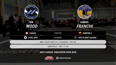 Ian Wood vs Samuel Franchi 2025 ADCC Vancouver Open