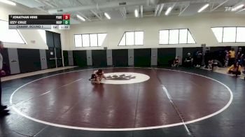 106 lbs Champ. Round 1 - Izzy Cruz, Rock Springs vs Jonathan Hine, Powell
