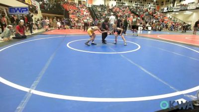 58 lbs Semifinal - Nash McCuistion, Tiger Trained Wrestling vs Thomas Sandlin, Vian Wrestling Club