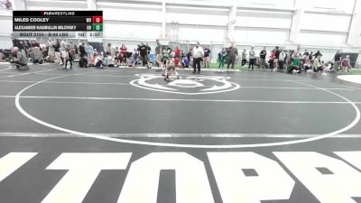 B-65 lbs Semifinal - Miles Cooley, WV vs Alexander Nasibullin Milovsky, OH
