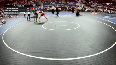 D 1 144 lbs Cons. Round 2 - Hunter Reeves, Haughton vs Michel Sejour, Live Oak