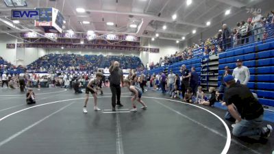 75 lbs Semifinal - Daxon Avery, Newcastle Youth Wrestling vs Finn Stanfield, MCTC