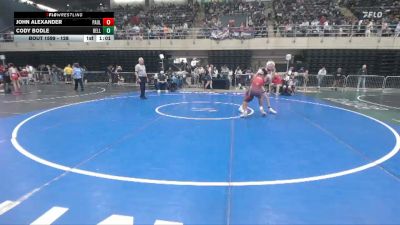 128 lbs Quarterfinal - John Alexander, Paulsboro vs Cody Bodle, Bellefonte