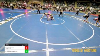 101 lbs Round Of 16 - Mat Prine, Moen Wrestling Academy vs Justin Williamson, Region Wrestling Academy