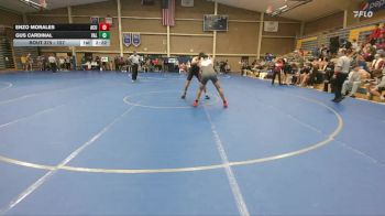 157 lbs 1st Place Match - Gus Cardinal, Valiant vs Enzo Morales, Arizona Christian University