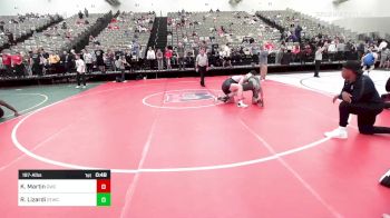 197-A lbs Consolation - Kyler Martin, Grainhouse Wrestling Club vs Ruben Lizardi, Shore Thing WC