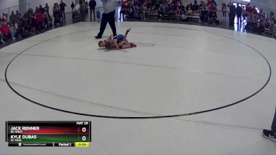 24 lbs Quarterfinal - Kyle Dubas, St. Paul vs Jack Renner, Dc West