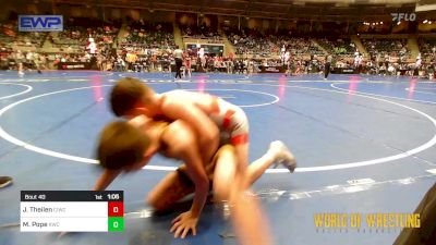 88 lbs Round Of 32 - Jamison Theilen, CIWC-Team Intensity vs Maddox Pope, Keystone Wrestling Club