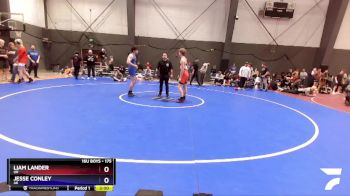 175 lbs Champ. Round 1 - Liam Lander, OR vs Jesse Conley, AK