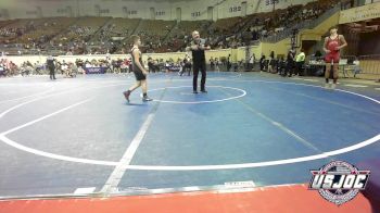 110 lbs Semifinal - Daison Glasgow, Amped Wrestling Club vs Cooper Boyce, R.A.W.