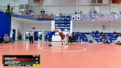 285 lbs Semis & Wb (16 Team) - Jacob Arteaga, Bishop Chatard vs Louis Allyn, Mt Vernon