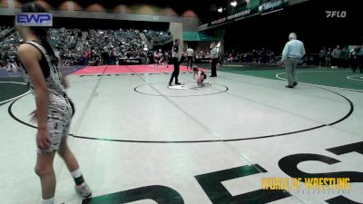73 lbs Round Of 16 - Reese Ford, Threestyle vs Isis Johnson, El Paso Supers Wrestling Club