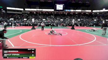 108 lbs Cons. Round 5 - Bentley Stephen, BRN3 vs Sam Henderson, PWCA