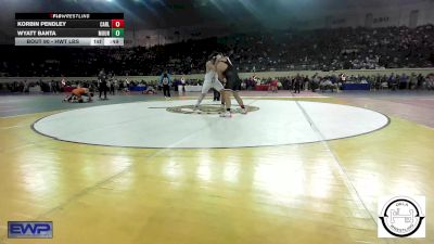 Consi Of 64 #2 - Korbin Pendley, Carl Albert vs Wyatt Banta, Mount St. Mary Catholic High School