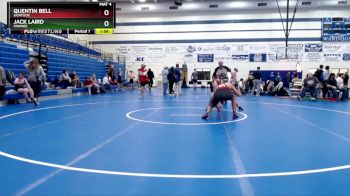 190 lbs 5th Place Match - Jack Laird, Pawnee vs Quentin Bell, SKIATOOK