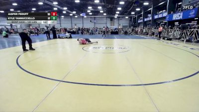 120 lbs Round Of 64 - Jasper Feduff, WA vs Kyle Yannucciello, NY