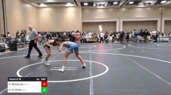 116 lbs Round Of 16 - Kezra McKenzie, Gold Rush Wr Acd vs Hannah Naccarati-Cholo, Bear WC