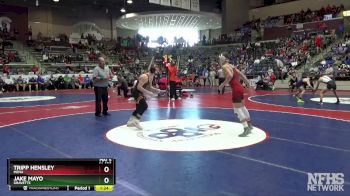 4A 126 lbs Quarterfinal - Tripp Hensley, Mena vs Jake Mayo, Gravette