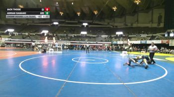 125 lbs Champ Round 1 (16 Team) - Jack Thode, Centenary University vs Adrian Samano, Averett