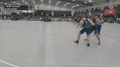 215 lbs Cons. Semis - Brody Hoffman, Askren Wrestling Academy vs Blaise Turner, Team Idaho