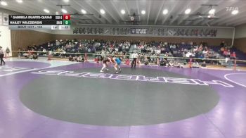 130 lbs Champ. Round 1 - Gabriela Duarte-Quijas, Scottsbluff Girls vs Hailey Wilczewski, Shoshoni