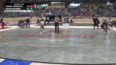 132 lbs Cons. Round 1 - REAGAN MCNERNEY, Ryle vs Cassidy Harrington, Fort Campbell
