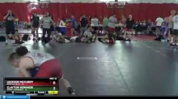 138 lbs Round 3 (4 Team) - Clayton Honaker, Grant Community vs Jackson McCurdy, Roncalli Blue