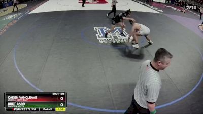 Cons. Round 1 - Caden Vancleave, Lincoln Southeast vs Bret Barr, Elkhorn South