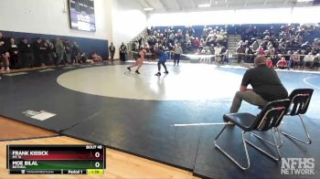 220 lbs Quarterfinal - Frank Kissick, Mt. Si vs Moe Bilal, Bothell