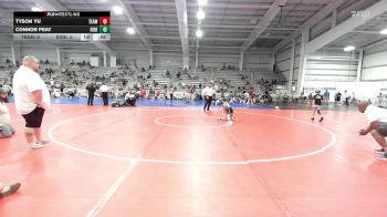 52 lbs Rr Rnd 2 - Tyson Yu, Team Germantown vs Connor Peat, Ride Out Wrestling Club