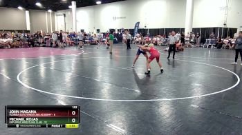 132 lbs Finals (8 Team) - Michael Rojas, Explorer Wrestling Club vs John Magana, Florida Elite Wrestling Academy