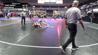 6A 175 lbs Cons. Round 2 - Donny Burnett, Northridge High School vs Jaxon Newton, Oxford