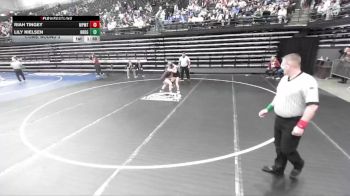 5A 120 lbs Cons. Round 3 - Riah Tingey, Maple Mountain vs Lily Nielsen, Northridge