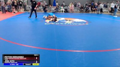 126 lbs 3rd Place Match - Peyton Hernandez, CNWC Concede Nothing Wrestling Club vs Jose Soto, Maddogs Wrestling
