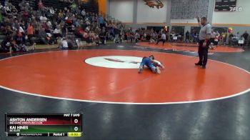 B-8 lbs Semifinal - Kai Hines, DC Elite vs Ashton Andersen, Big Game Wrestling Club