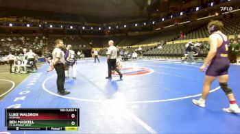 190 Class 4 lbs Cons. Round 2 - Ben Maskell, Ft. Zumwalt West vs Luke Waldron, Hickman