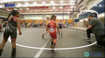 43 lbs Round Of 16 - Josiah Rosas 3, OKC Saints Wrestling vs Liliana Clitso, Darko Valley Wolf Pack