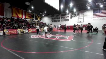 190 lbs 1st Place Match - Dylan Natceli, Chaparral vs Logan Trevino, Calvary Chapel