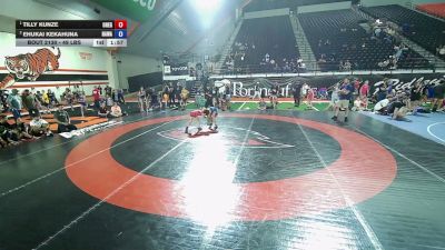 70 lbs 1st Place Match - Tilly Kunze, Oregon vs Ehukai Kekahuna, Hawaii