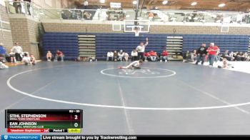 55 lbs Cons. Round 1 - Stihl Stephenson, Small Town Wrestling vs Ean Johnson, Caldwell Wrestling Club