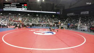 3A-126 lbs Cons. Semi - Gabriel Trujillo, Rawlins vs Colin McWilliams, Lander Valley