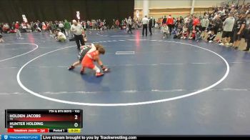 102 lbs Cons. Round 2 - Hunter Holding, NE vs Holden Jacobs, TX